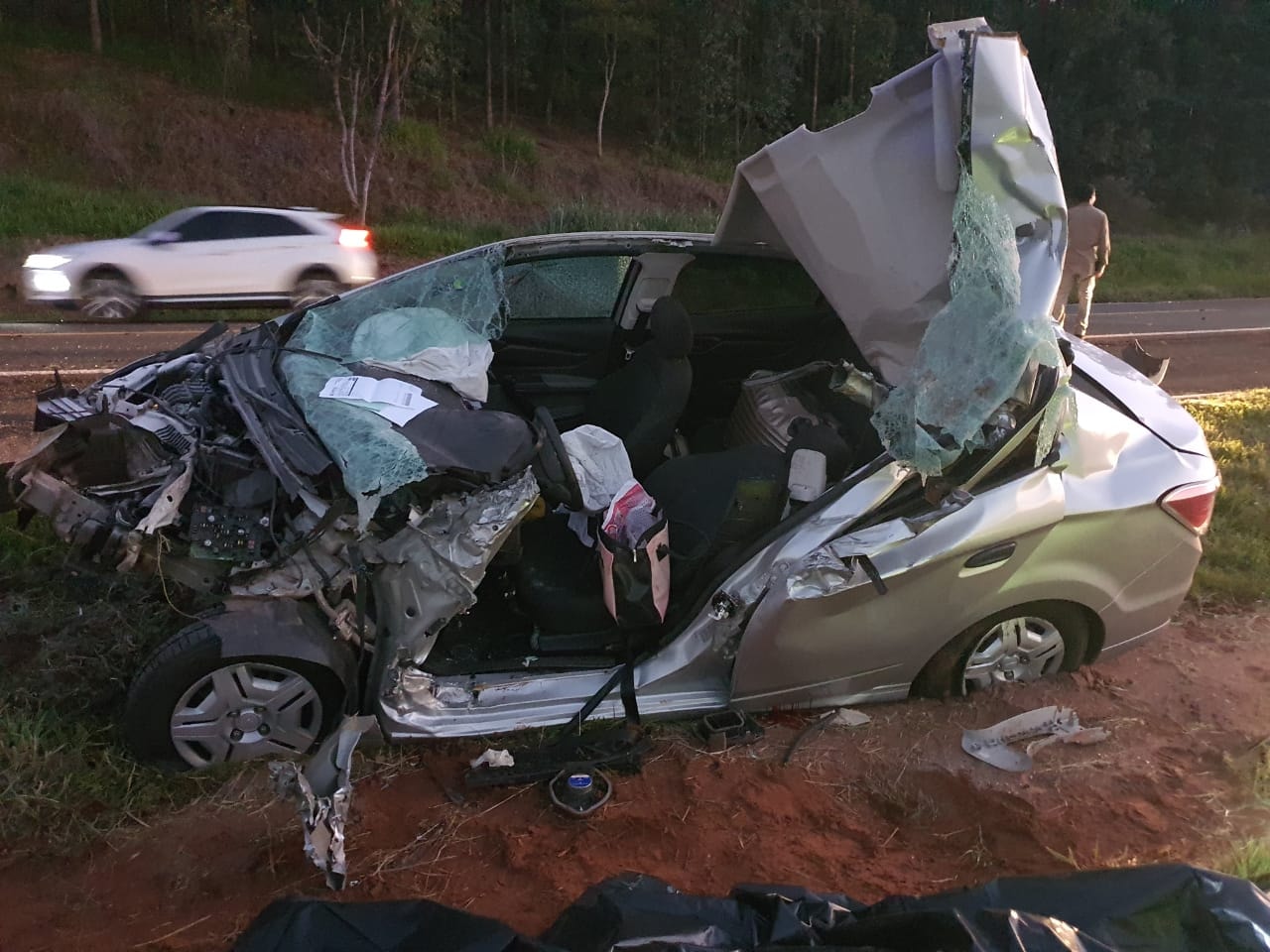 Grave Acidente Mata Uma Pessoa E Deixa Outra Em Estado Grave Na BR 272