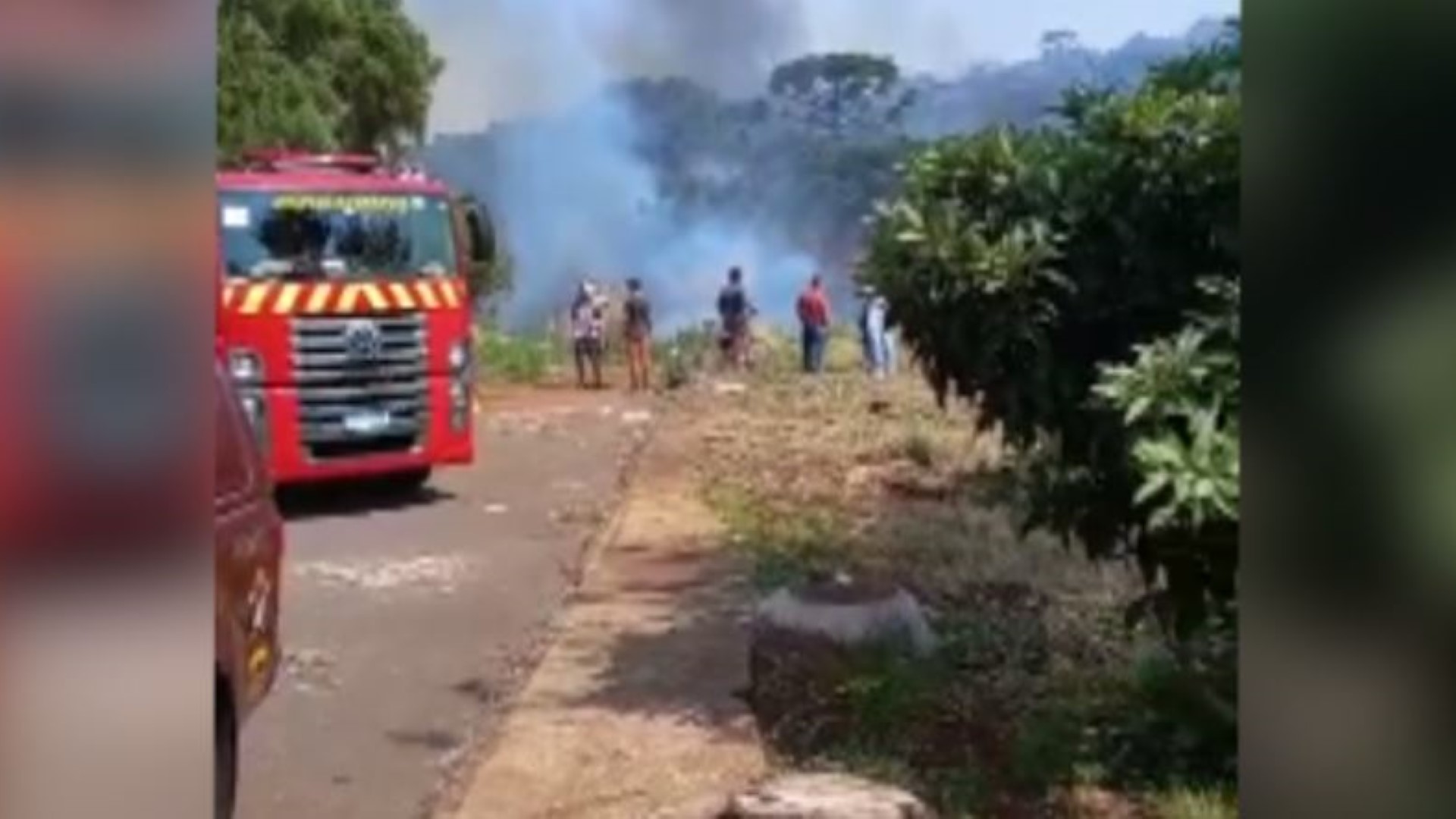 medo do fogo moradora sai correndo de casa recém nascido no