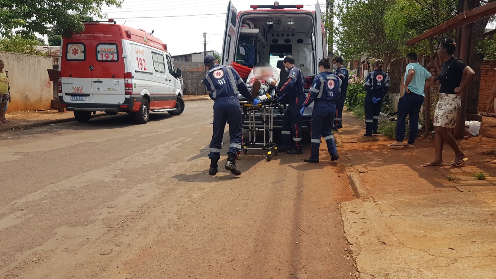 Homem passa mal em residência no Interlagos e é socorrido pelo Samu