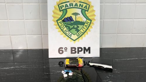 Motociclista é detido buchas de cocaína no Jardim Clarito CGN O