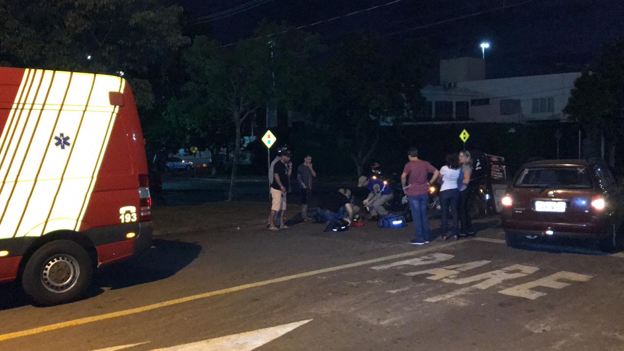 Motociclista fica ferido em batida de trânsito no Alto Alegre CGN O