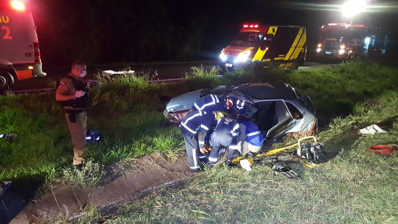 Duas Pessoas Ficam Feridas Em Capotamento Na Rodovia BR 467 CGN O