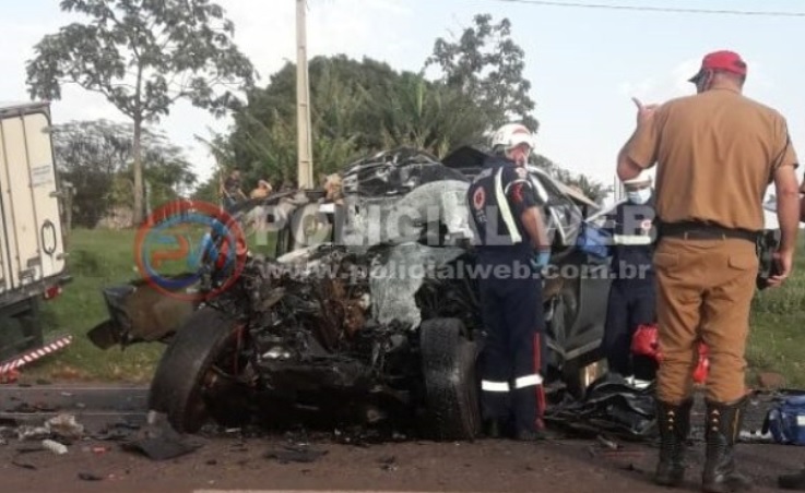 Motorista Morre Em Grave Acidente Carreta Na PR 239 CGN O Maior