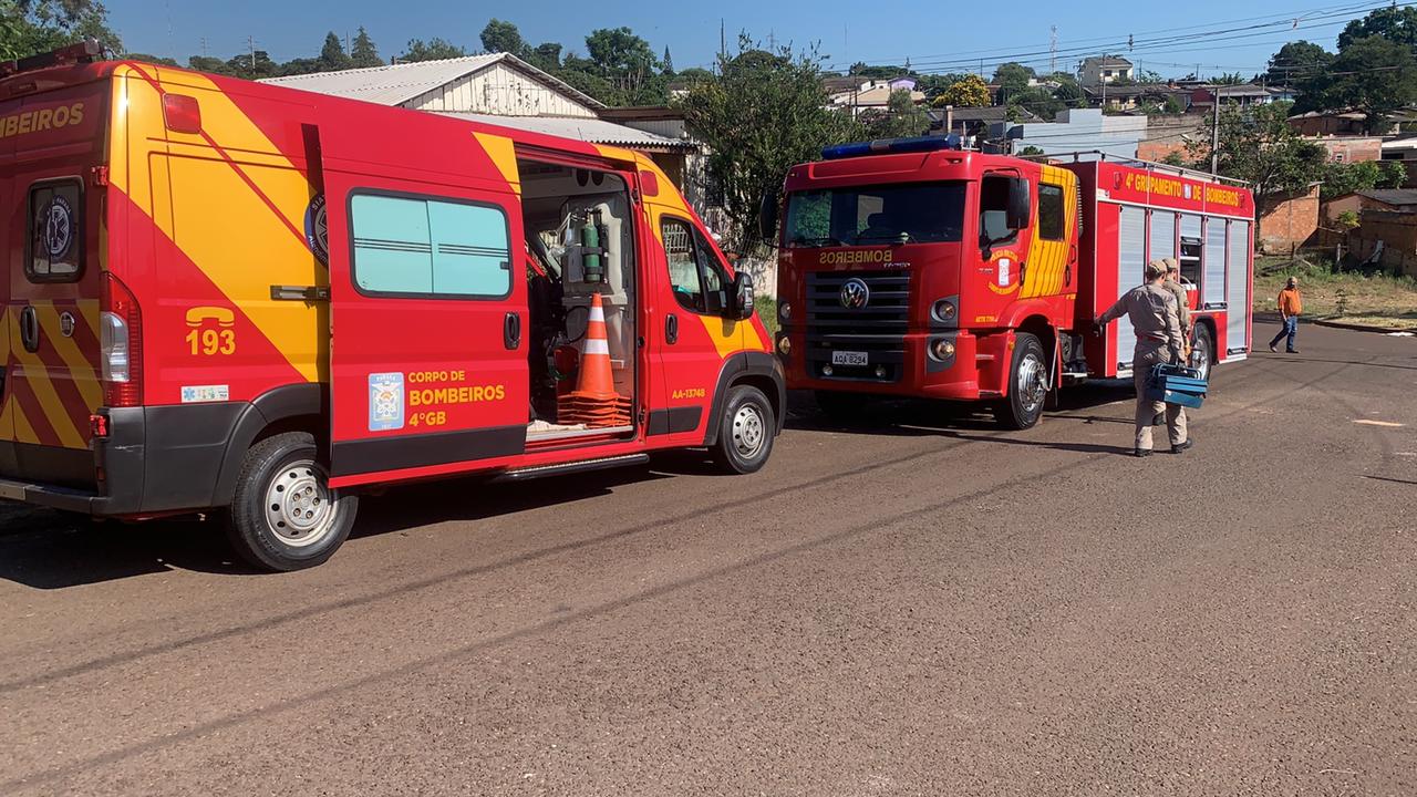 Mulher Prende A M O Em Cilindro De P O E Socorrida Pelo Siate Cgn