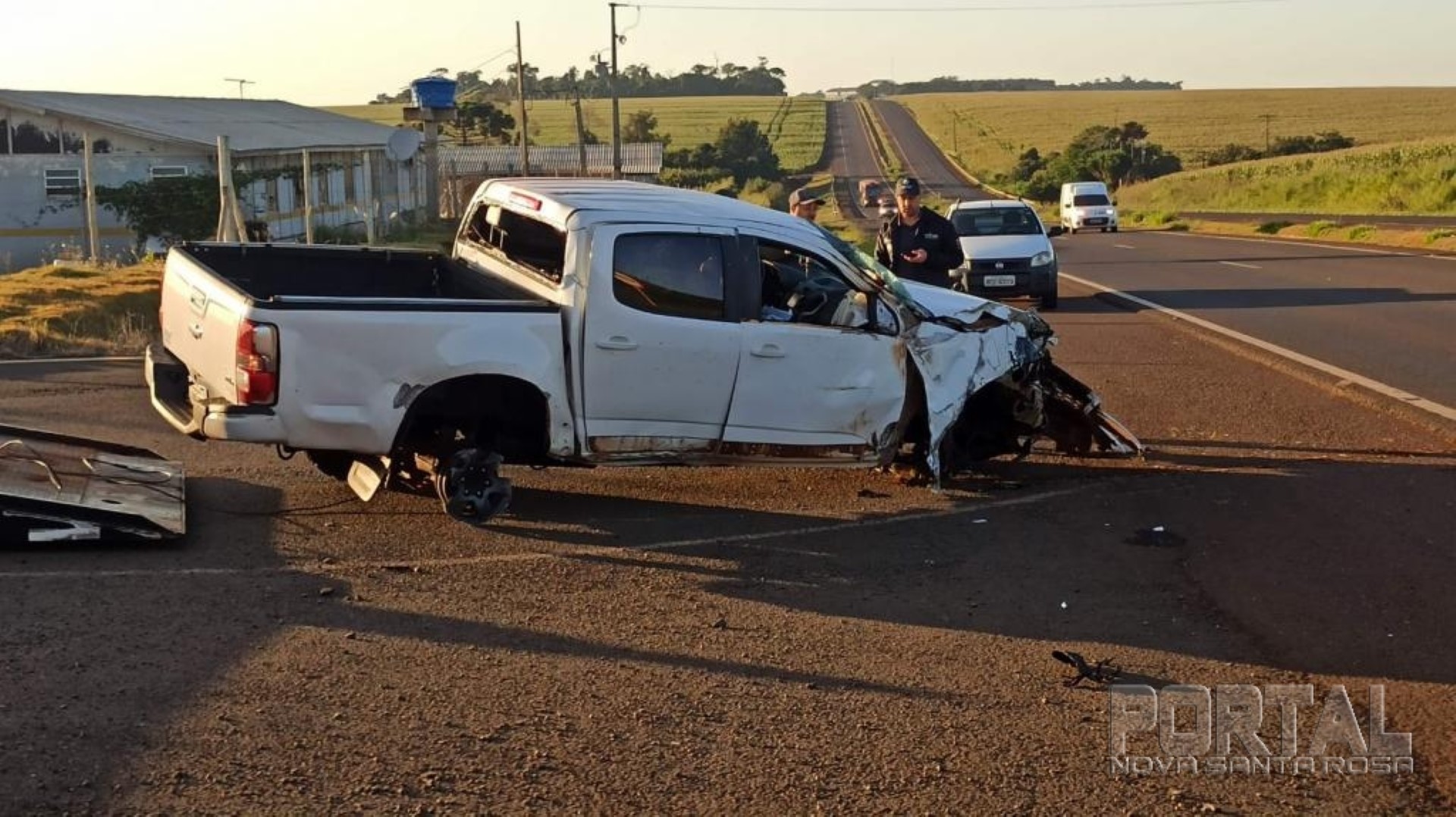 Casal Fica Gravemente Ferido Em Acidente Na Br Entre Toledo E