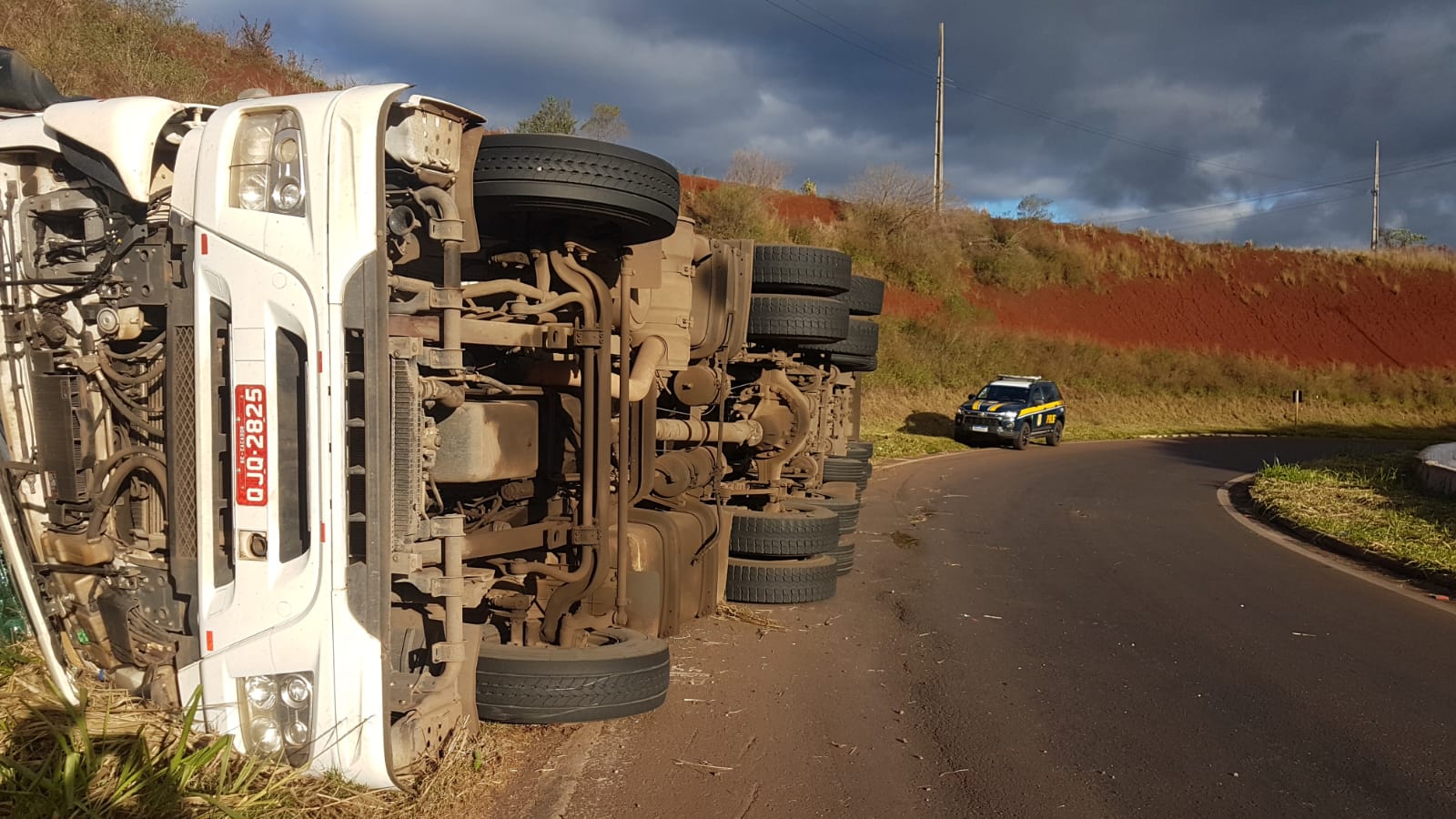 Capotamento Registrado No Contorno Oeste Em Cascavel Cgn O Maior