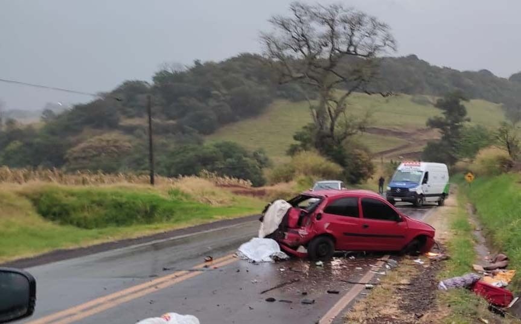 Socorrista Do Samu Morre Em Capotamento Na PR 453 CGN O Maior