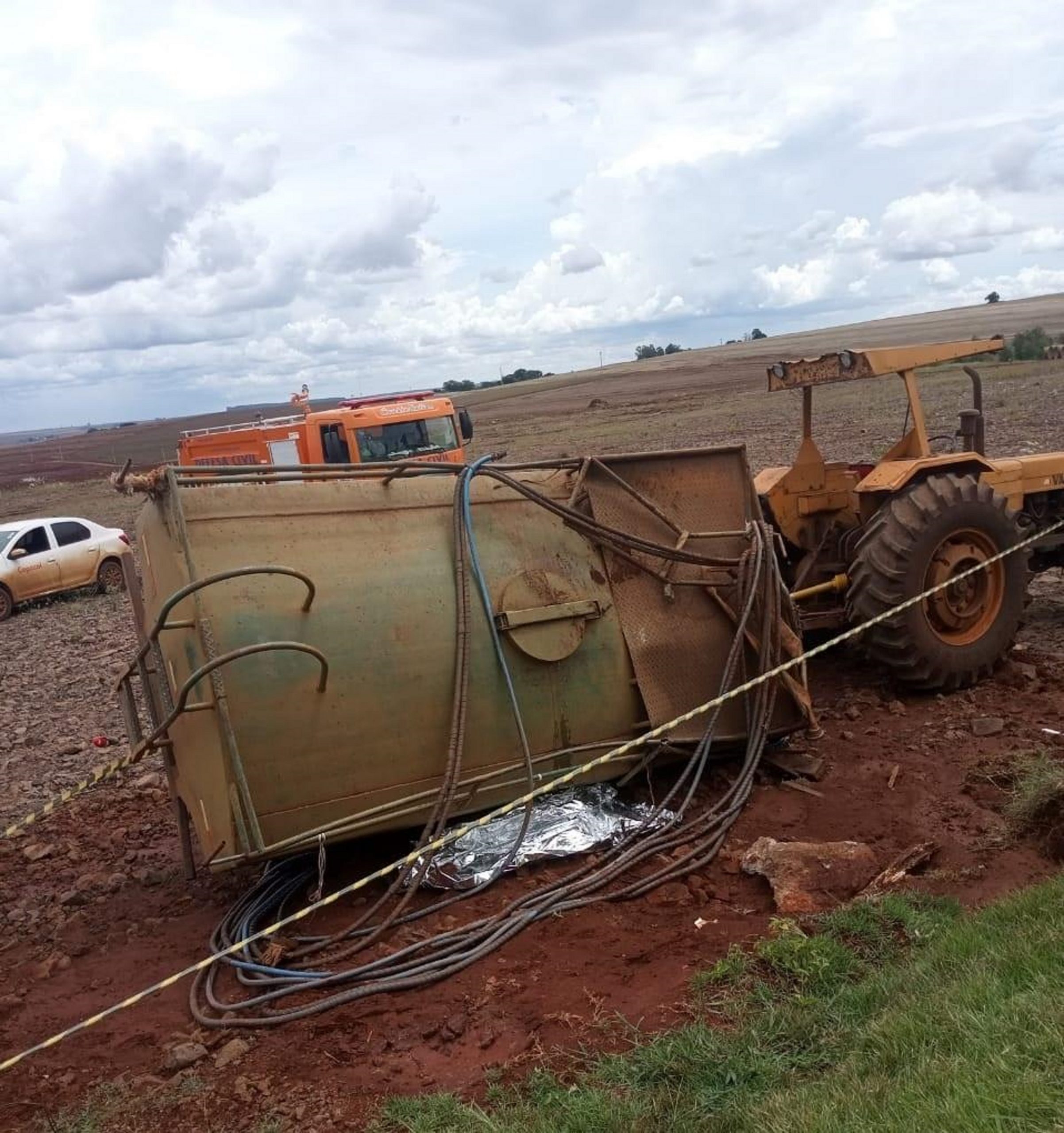 Trabalhador Morre Esmagado Por Carreta Tanque Em Nova Aurora CGN O