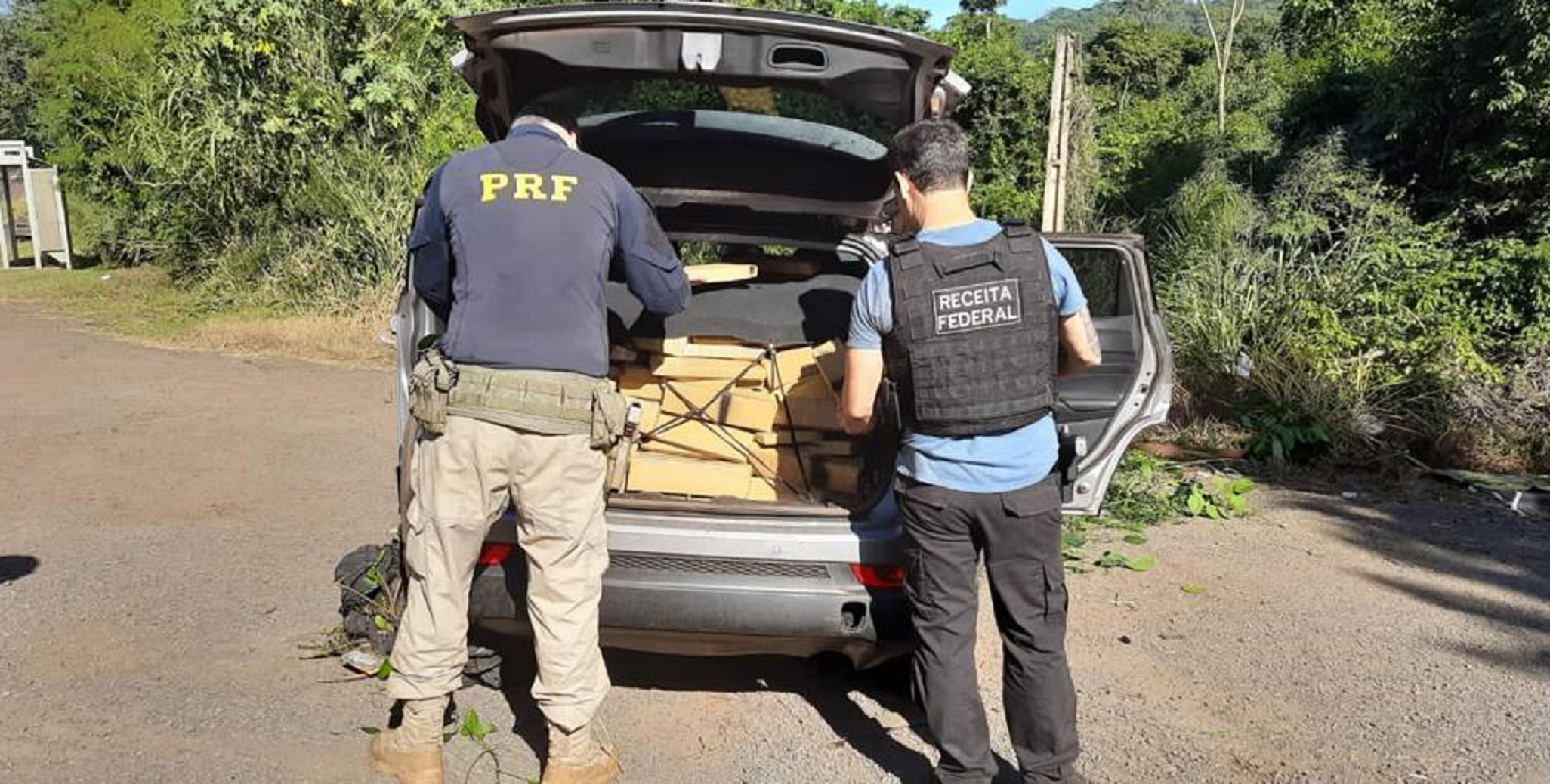 Receita Federal e PRF apreendem 930 quilos de maconha em Maringá CGN