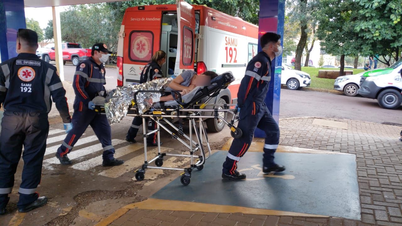 Gestante Em Trabalho De Parto Socorrida Pelo Samu No Cascavel Velho