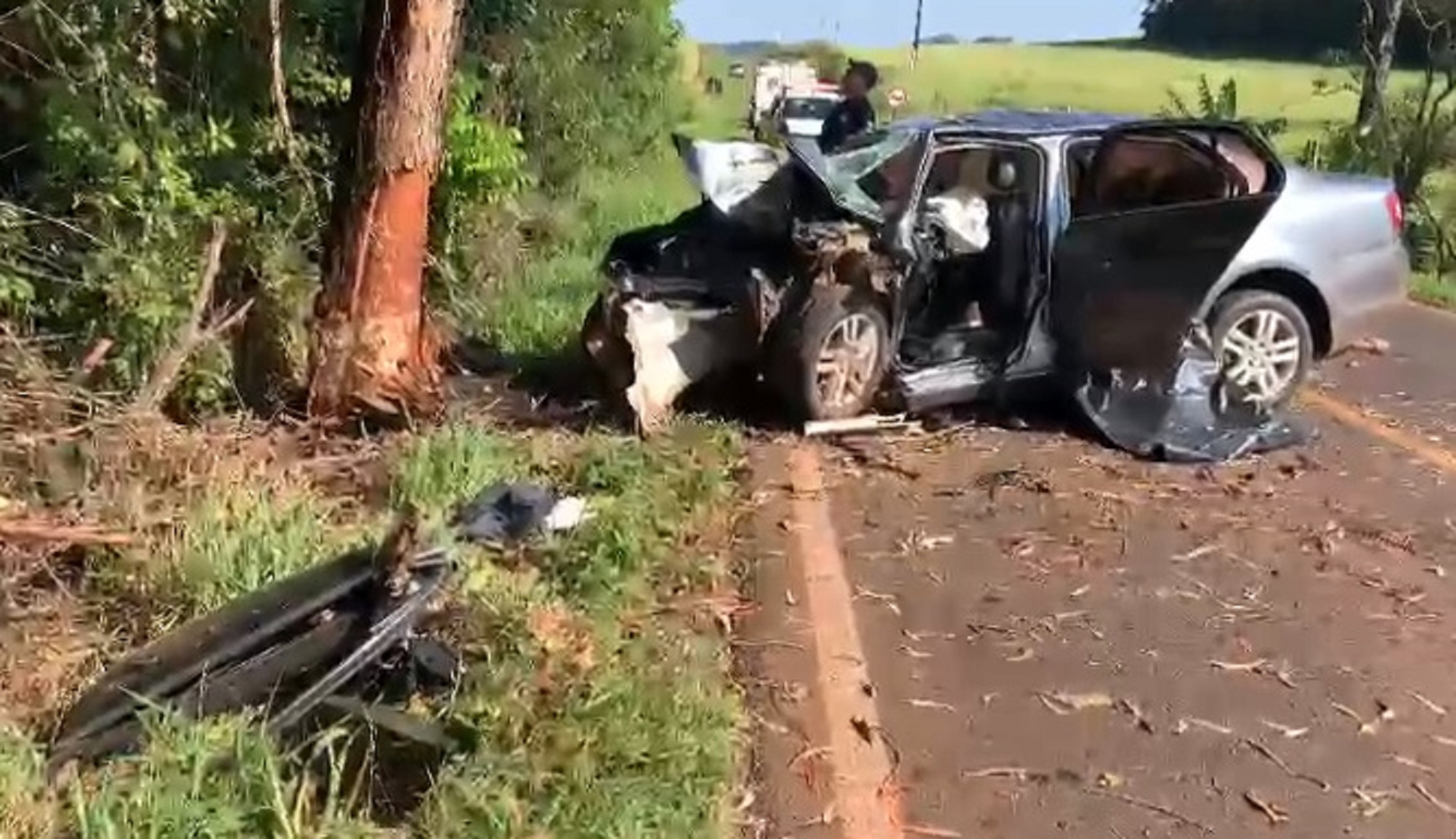 Grave Acidente Deixa Dois Mortos E Um Ferido Na PR 473 No Sudoeste