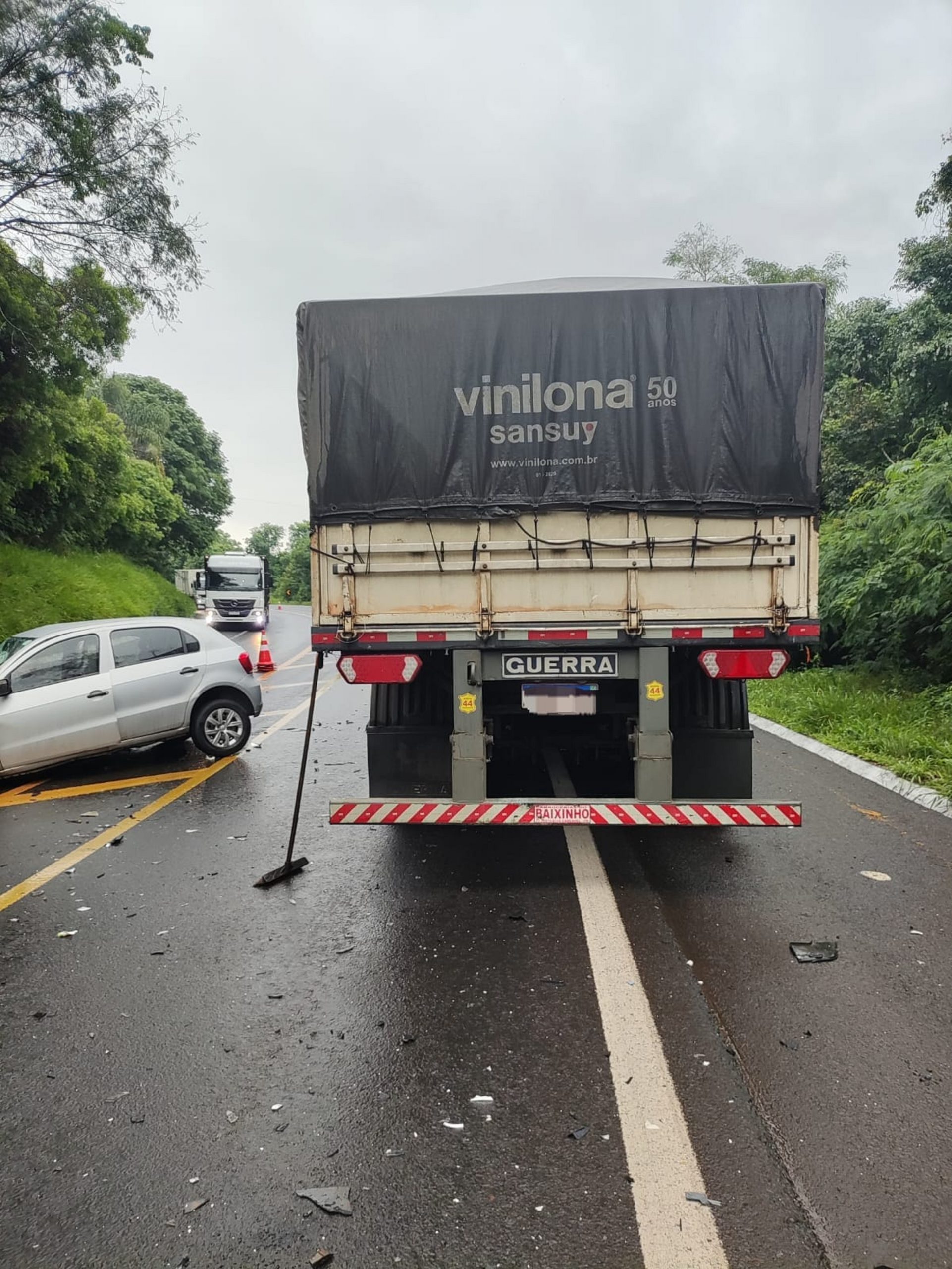 Carreta Placas De Cascavel Se Envolve Em Acidente Morte Na BR