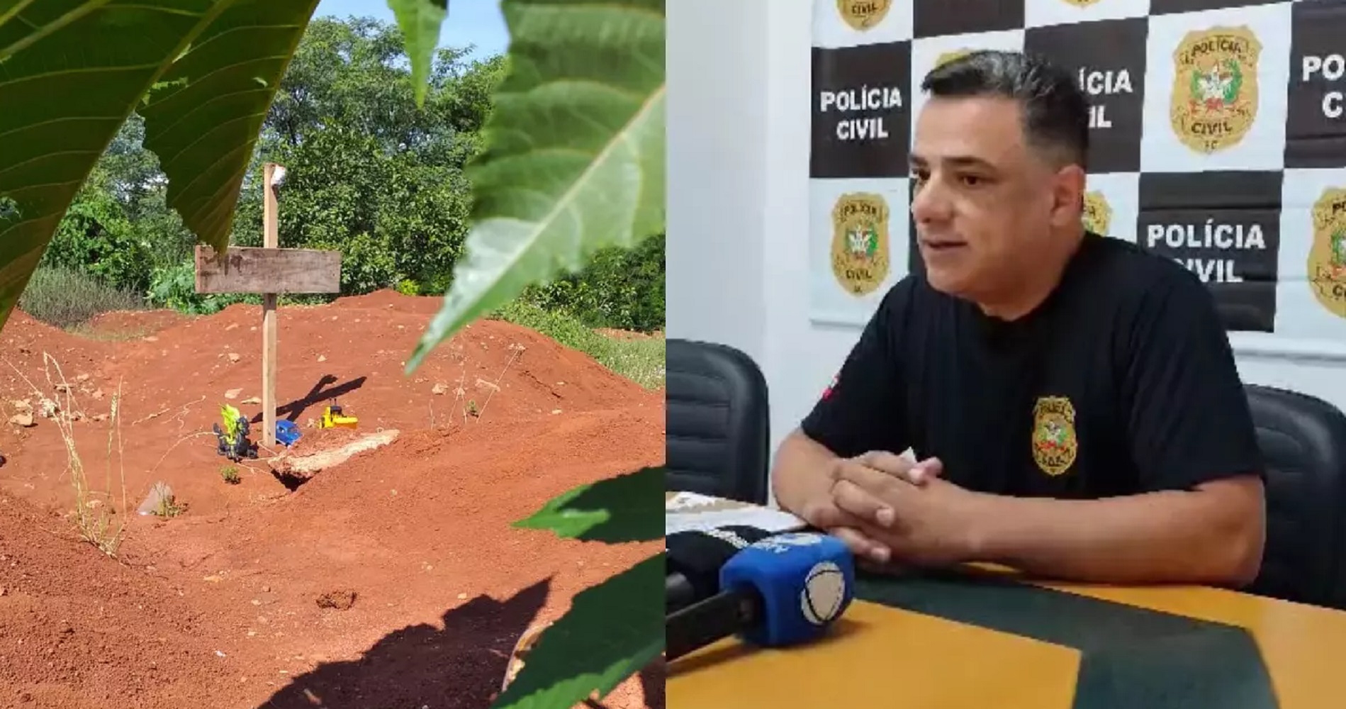 Polícia dá detalhes sobre corpo de recém nascido encontrado em terreno