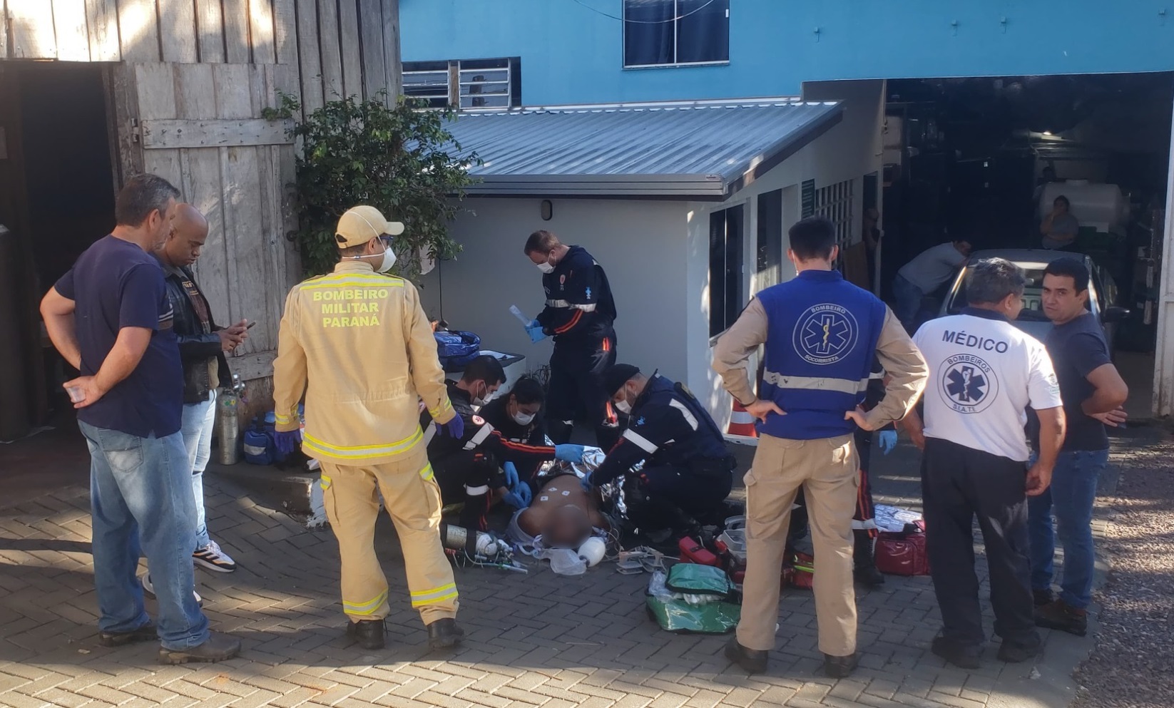 Homem morre após sofrer parada cardiorrespiratória no bairro Cancelli