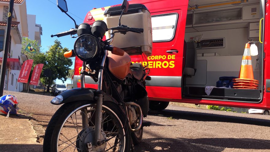 Motociclista Fica Ferido Ap S Colidir Contra Caminhonete No Ciro Nardi