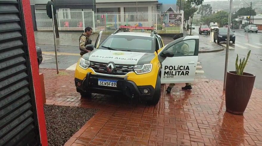 PM atende ocorrência de tentativa de arrombamento em panificadora