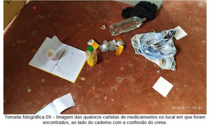 Imagem referente a Duplo homicídio: cartelas vazias reforçam suspeita de que remédio foi usado para matar bebê