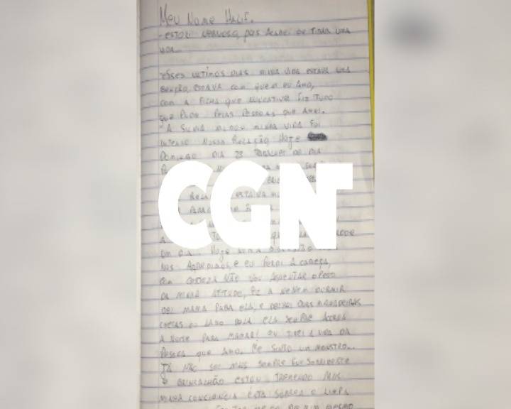 Carta de assassino de mãe e filha: detalhes de um crime que chocou Cascavel