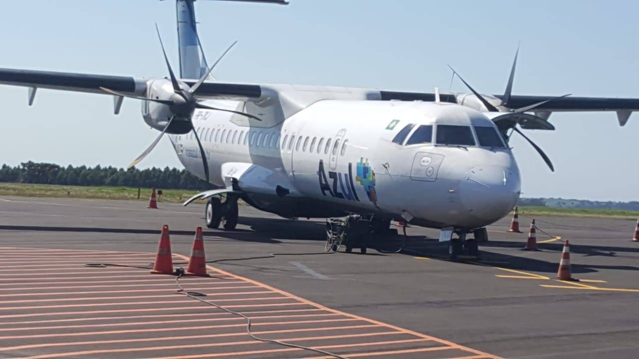 Imagem referente a Azul terá voos extras para atender demanda do Show Rural Coopavel