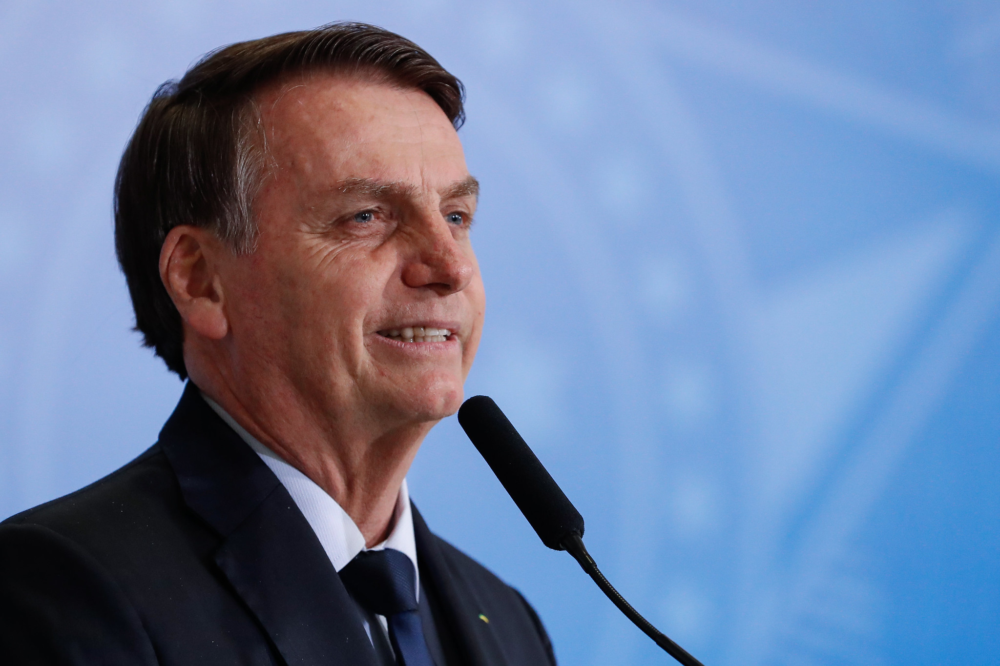 Imagem referente a Bolsonaro diz que, ‘por enquanto’, é o presidente do novo partido