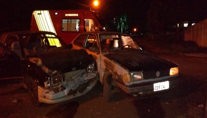 Imagem referente a Acidente envolve três veículos, em Laranjeiras do Sul