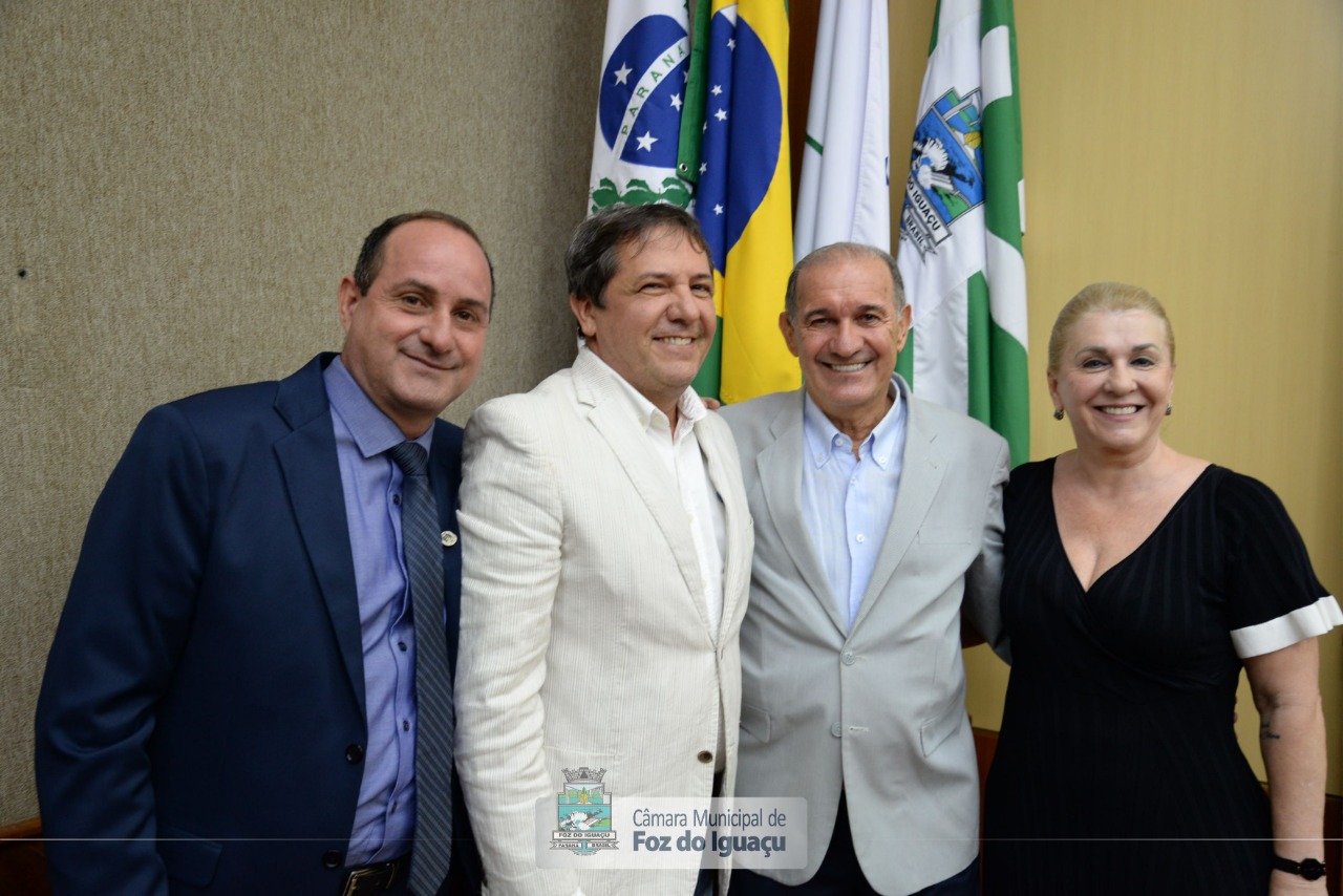 Imagem referente a Empresário Vilmar Andreola é o mais novo Cidadão Honorário de Foz do Iguaçu