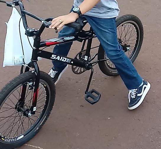 Imagem referente a Bicicleta Aro 20 foi furtada no Bairro Cascavel Velho