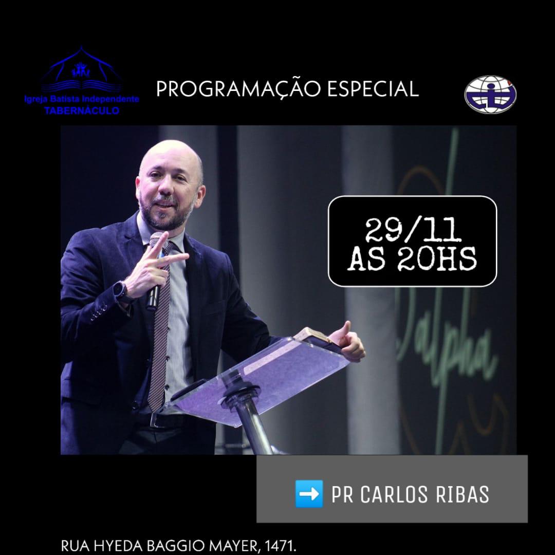 Imagem referente a Pastor Carlos Ribas vem a Cascavel para palestra sobre ‘o papel da família na batalha espiritual’