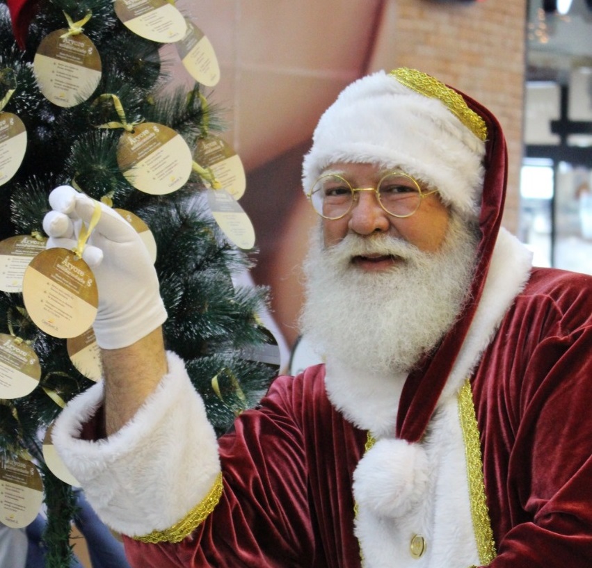 Imagem referente a Futuros contadores viram ‘assistentes de Papai Noel’ e distribuem presentes a 400 crianças de Cascavel