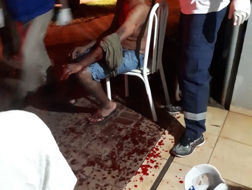 Imagem referente a Homem é ferido por golpes de faca, no Bairro Alto Alegre