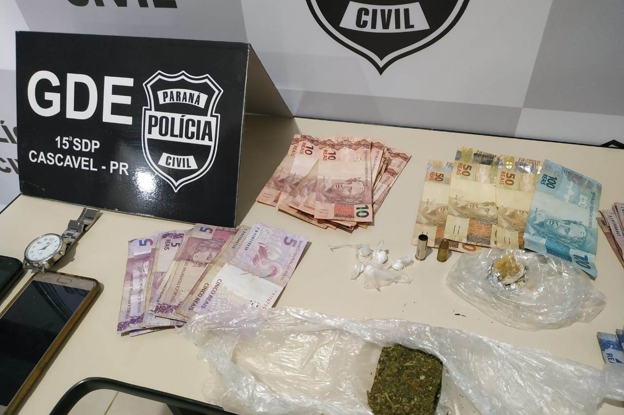 Imagem referente a Cocaína, crack e maconha são encontrados em casa no Interlagos