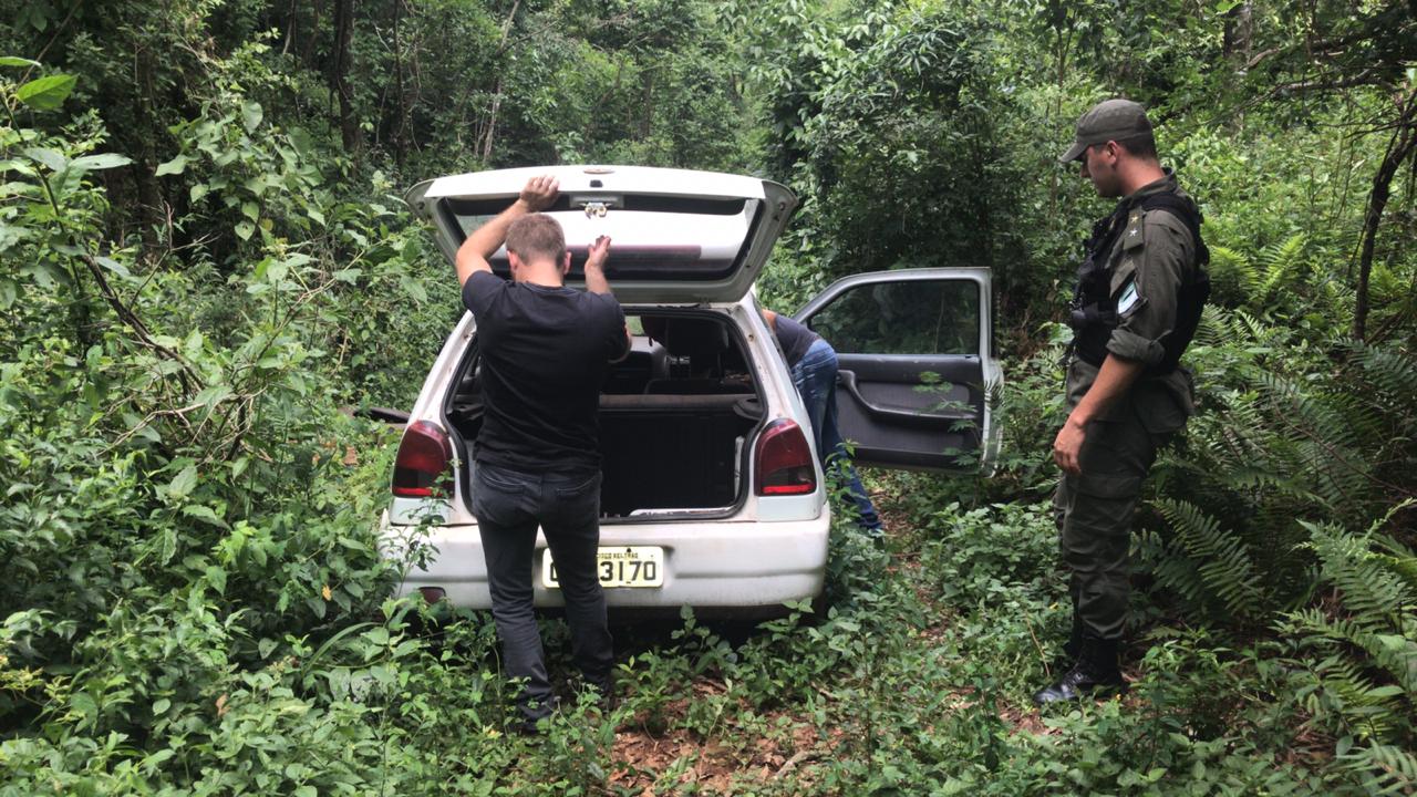 Imagem referente a Em ação na fronteira com a Argentina, Polícia captura foragido e recupera veículo