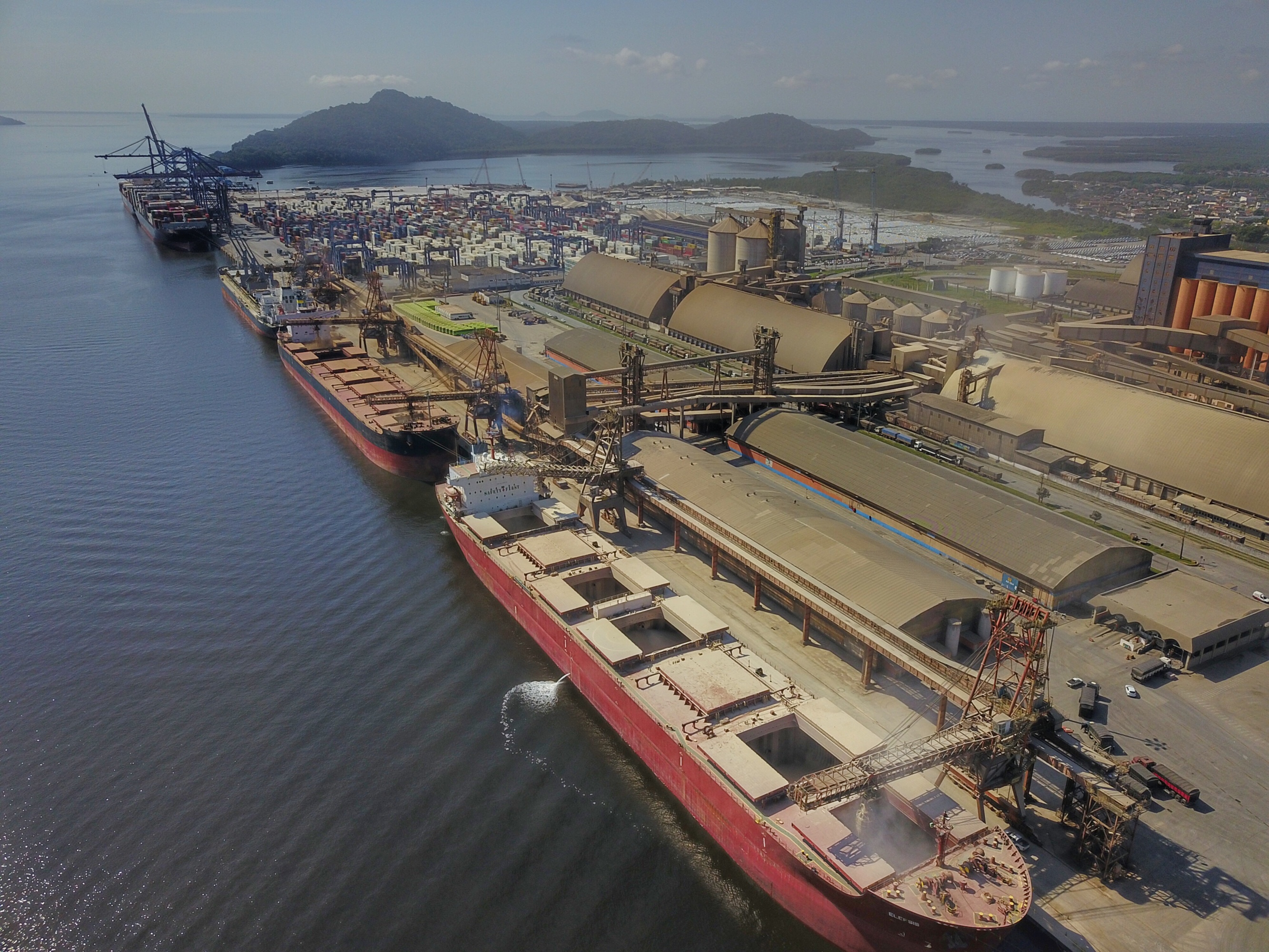 Imagem referente a Portos do Paraná já receberam navios de 48 nacionalidades em 2020