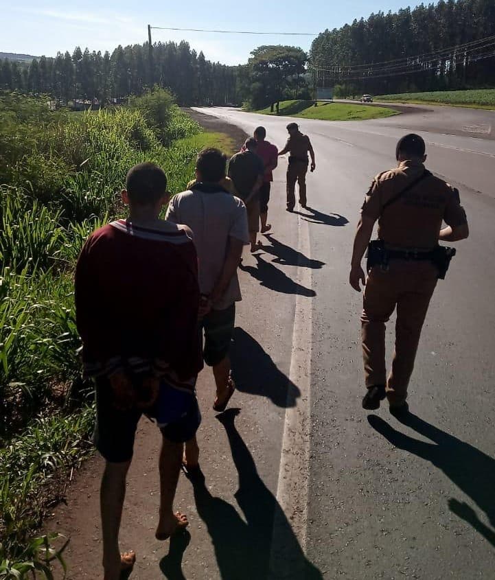 Imagem referente a PM recaptura cinco fugitivos da Cadeia Pública de Marechal Cândido Rondon
