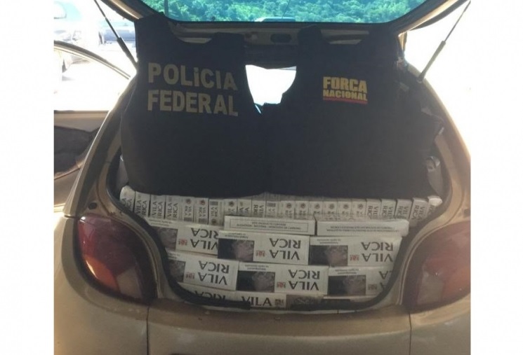 Imagem referente a Polícia Federal apreende dois veículos com contrabando em Foz do Iguaçu