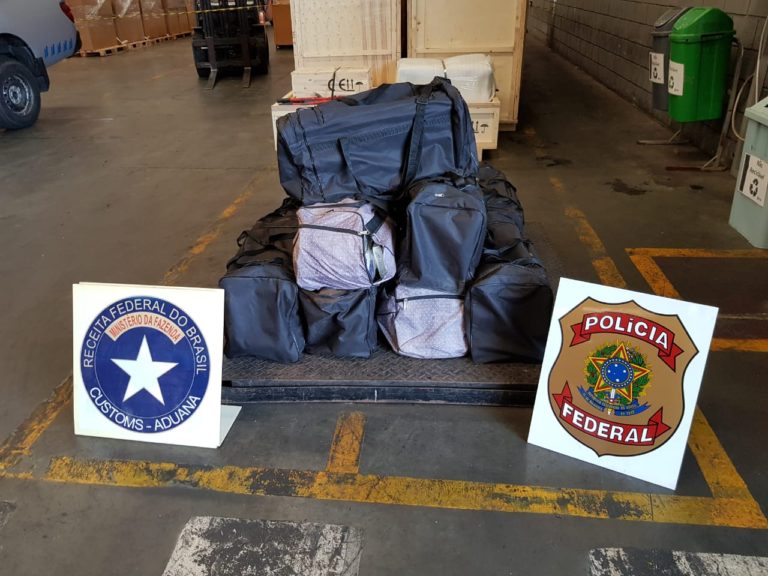 Imagem referente a Mais de 300 kg de cocaína são encontrados em contêiner no Porto de Paranaguá