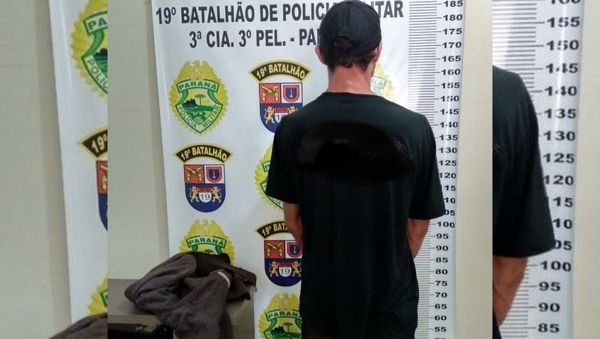 Imagem referente a Homem é detido após furtar colegas de trabalho em Palotina