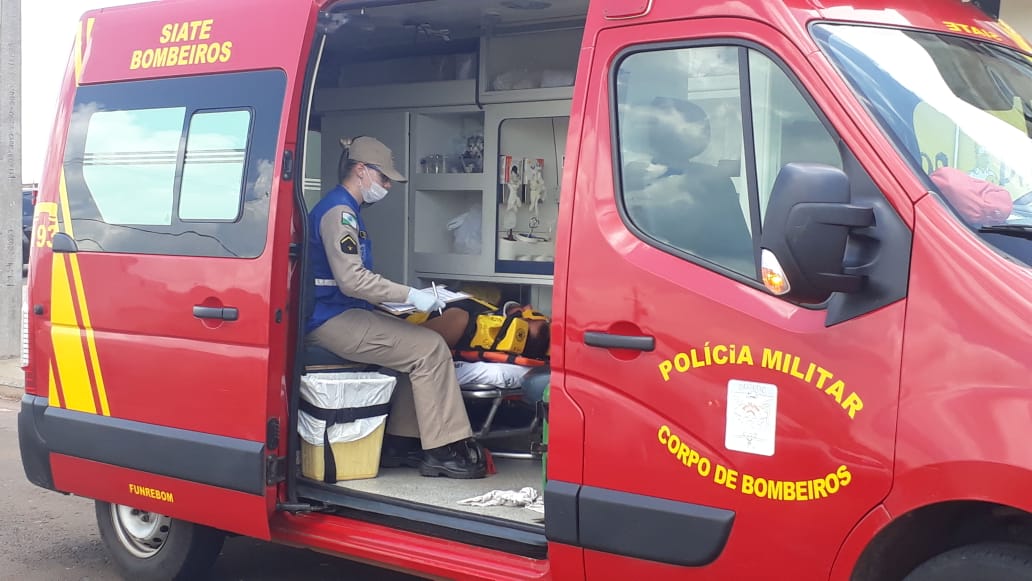 Imagem referente a Rapaz fica ferido em acidente no Florais do Paraná