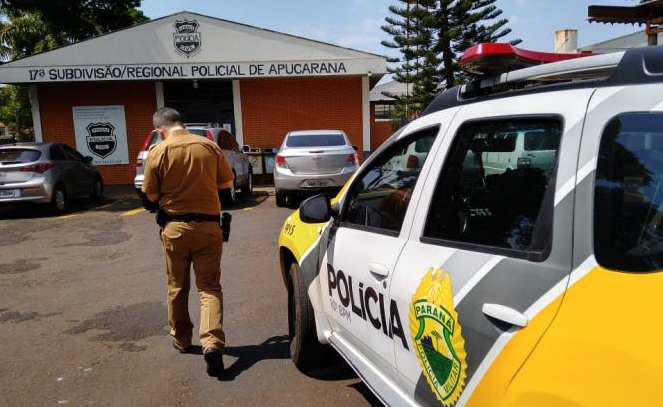 Imagem referente a Homem é preso ao agredir ex-esposa na frente da filha de 2 anos em Apucarana