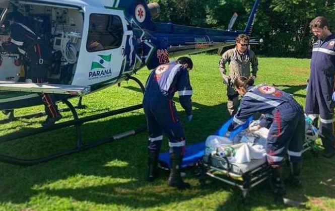 Vítima De Afogamento é Resgatada Por Helicóptero Em Parque Aquático Na Região De Maringá Cgn 2995