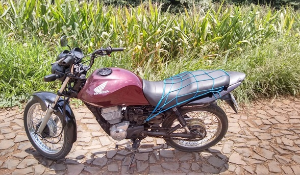 Imagem referente a PM recupera motocicleta furtada em Francisco Beltrão