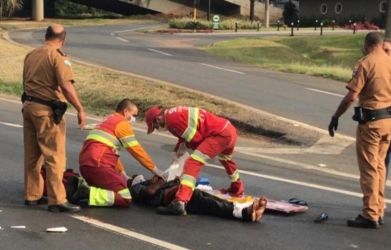 Imagem referente a Homem é atropelado na BR-376, em Ponta Grossa