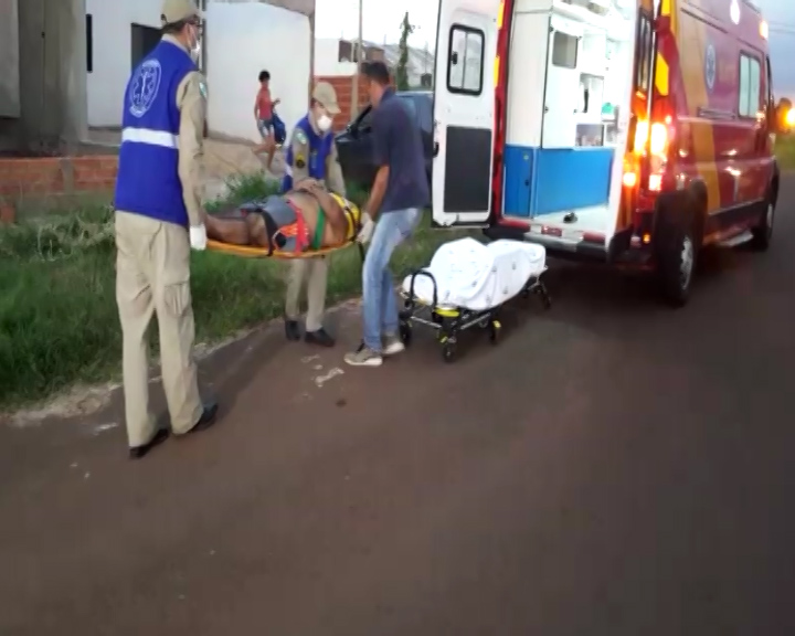 Imagem referente a Homem fica ferido ao cair de quatro metros no Belmonte