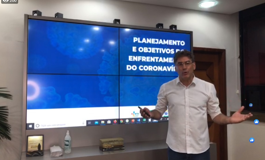 Imagem referente a Em novo pronunciamento, Paranhos fala sobre planejamento para retomada das atividades das empresas