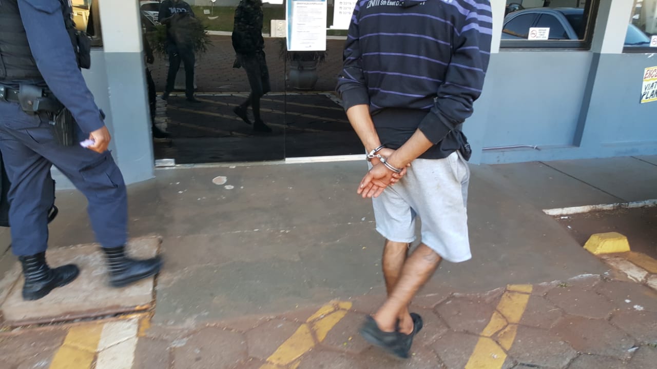 Imagem referente a Criminoso que praticou furto em Cmei é detido pela Guarda Patrimonial