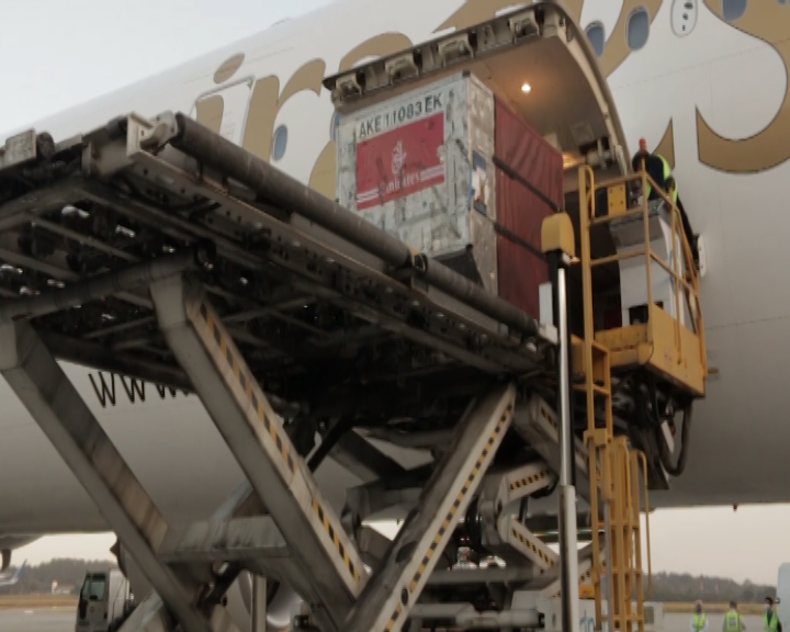 Imagem referente a Aeroporto de Guarulhos recebe um milhão de kits de testes rápidos para detecção de COVID-19