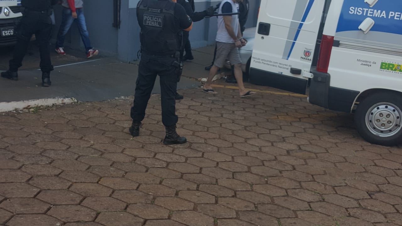 Imagem referente a Depen realiza transferência de presos da Cadeia Pública de Cascavel