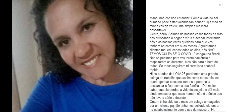 Morte em supermercado: "Hoje a vida da minha colega valeu uma ...