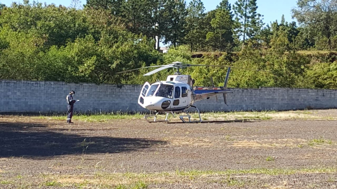 Imagem referente a Homem com quadro de Covid-19 é trazido de helicóptero a Cascavel