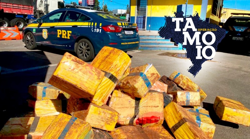Imagem referente a Tamoio: PRF encerra maior operação de combate ao crime da instituição
